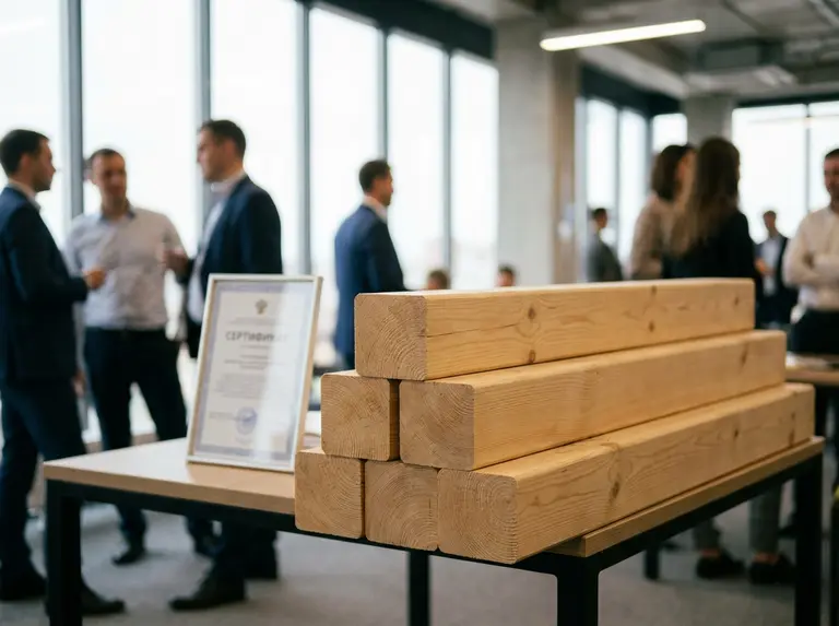 Сертификат на брус